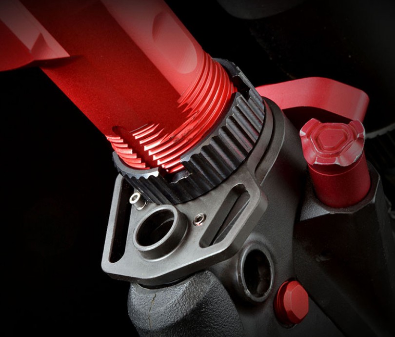 Strike Industries MultiFunction End Plate and AntiRotation Castle Nut